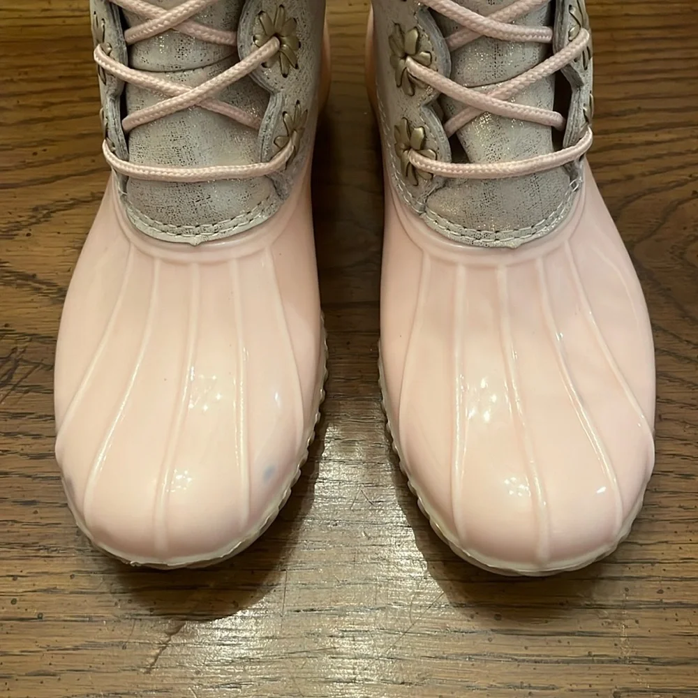 Pink Jack Rogers‎ boots, size 7